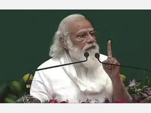 வைகையில் எந்நேரமும் நீர் புரளும்; இளைஞர்களைத் தொழில் முனைவோர்களாக மாற்றுவோம்: மதுரையில் பிரதமர் மோடி பேச்சு 