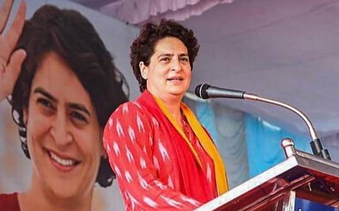 காங்கிரஸ் பொதுச் செயலாளர் பிரியங்கா காந்தி : கோப்புப் படம்.