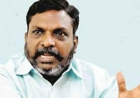 திருமாவளவன்: கோப்புப்படம்