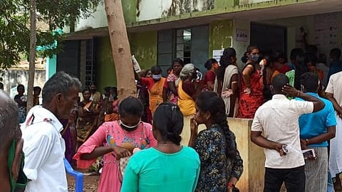 தென்காசியில் மதியம் 1 மணி நிலவரப்படி 39.17% வாக்குப்பதிவு