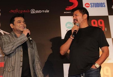 '99 சாங்ஸ்' படம் பார்த்து ஷங்கர் சொன்ன பதில்: ஏ.ஆர்.ரஹ்மான் பேட்டி
