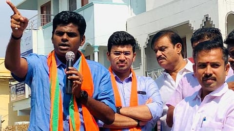 பாஜக துணைத்தலைவர் அண்ணாமலைக்கு கரோனா தொற்று: மருத்துவமனையில் அனுமதி