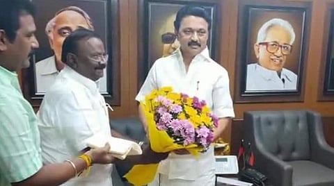 காங்கிரஸ் வேட்பாளர் மறைவு: ஸ்டாலின் இரங்கல், அனைவரும் தடுப்பூசி போட வேண்டுகோள்