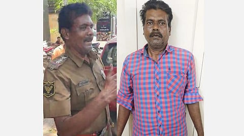 நிலத்தை அபகரிக்க ஆய்வாளர் உடையில் சென்று மூதாட்டியிடம் மிரட்டல்: முன்னாள் ஏட்டு உட்பட 3 பேர் கைது