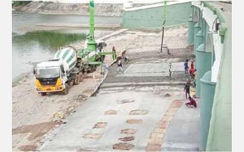 மேட்டூர் அணை மூடப்பட்டுள்ள நிலையில் கல்லணையில் ரூ.122.60 கோடியில் புனரமைப்பு பணிகள் தீவிரம்