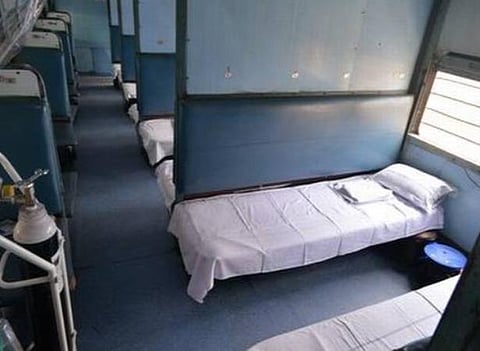 நாடுமுழுவதும் 191 கரோனா தனிமை சிகிச்சை ரயில் பெட்டிகள்:  2990 படுக்கைகள் தயார்
