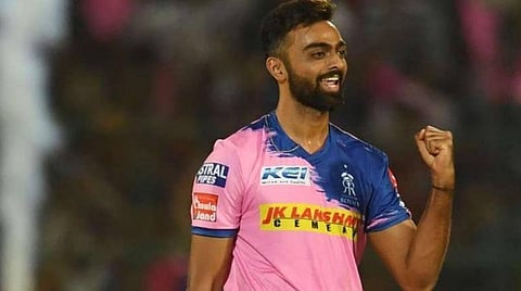 ராஜஸ்தான் ராயல்ஸ் வீரர் ஜெயதேவ் உனத்கத் | கோப்புப் படம்.