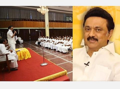 திமுக சட்டப்பேரவைத் தலைவராக ஸ்டாலின் தேர்வு: ஆட்சி அமைக்க ஆளுநரிடம் நாளை உரிமை கோருகிறார்
