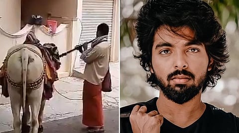 பூம்பூம் மாட்டுக்காரரின் திறமை: வாய்ப்பளித்த ஜி.வி.பிரகாஷ்