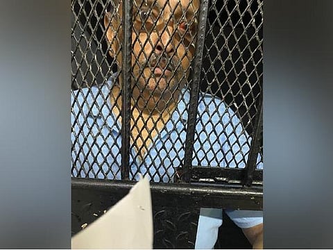 டோமினிக்கா நாட்டுச் சிறையில் இருக்கும் தொழிலதிபர் மெகுல் சோக்ஸி | படம்: ஏஎன்ஐ.
