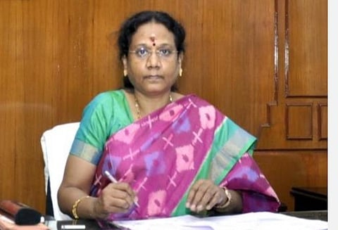 திருவாரூர் ஆட்சியர் சாந்தாவுக்கு கரோனா தொற்று 