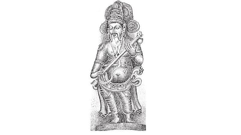 சித்திரப் பேச்சு: வீணை வாசிக்கும் நாரதர்