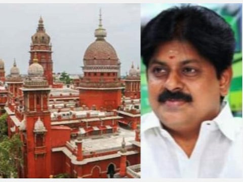 முன்னாள் அமைச்சர் மணிகண்டனுக்கு முன் ஜாமீன் வழங்கக்கூடாது: நடிகை ஆட்சேபனை மனு தாக்கல்