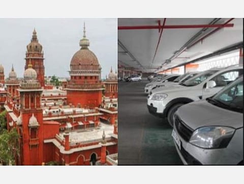 மால்கள், வணிக வளாகங்களில் வரம்பு மீறிய வாகன பார்க்கிங் கட்டணம்: அரசு, சென்னை மாநகராட்சிக்கு உயர் நீதிமன்றம் நோட்டீஸ் 