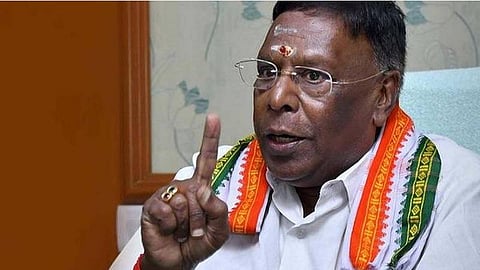 ஜனநாயகத்தை கேலிக்கூத்தாக்கிய பாஜக - என்.ஆர்.காங்கிரஸ்: நாராயணசாமி விமர்சனம்