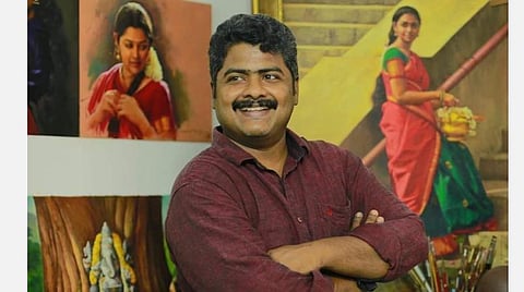 ஓவியர் இளையராஜா | கோப்புப் படம்.