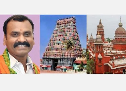 கோயில் நிலங்களில் குத்தகை, வாடகை பாக்கி வைத்திருப்பவர்களின் பட்டியலை வெளியிட வேண்டும்: எல்.முருகன் கோரிக்கை