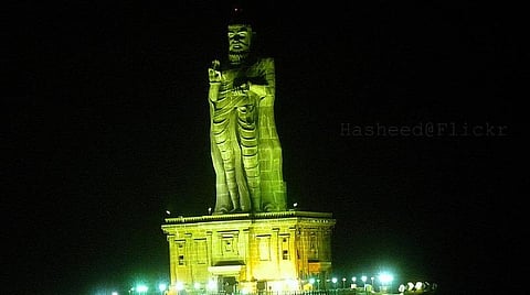 கன்னியாகுமரியில் உள்ள தமிழர் பாரம்பரிய அடையாளமான - திருவள்ளுவர் சிலையை இரவிலும் காண ஒளிக் காட்சி: சுற்றுலா துறை அமைச்சர் மதிவேந்தன் தகவல்