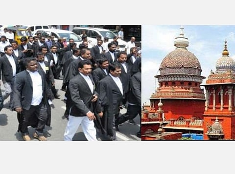 கரோனா தொற்றால் பலியான வழக்கறிஞர்கள், கிளார்க்குகள் குடும்பங்களுக்கு இழப்பீடு: அரசுக்கு உயர் நீதிமன்றம் நோட்டீஸ் 