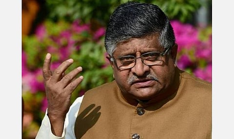 தகவல் தொழில்நுட்ப விதிகளை ட்விட்டர் செயல்படுத்தவில்லை: மத்திய அமைச்சர் ரவிசங்கர் குற்றச்சாட்டு