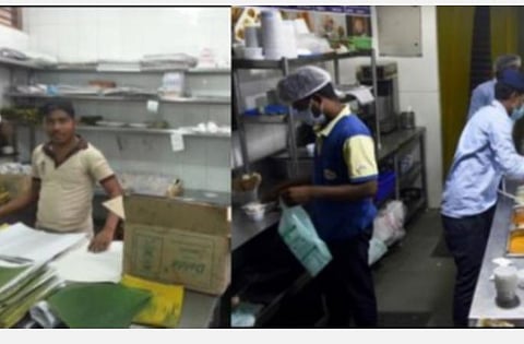 உணவகங்களில் பார்சல் சேவையில் எச்சில் தொட்டு, வாயால் ஊதி உறைகளைப் பிரிக்கக் கூடாது: சுகாதாரத்துறைச் செயலர் அறிவிப்பு