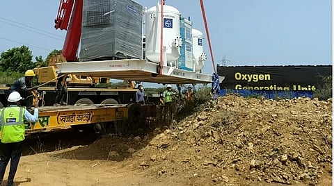 கூடங்குளத்தில் ரூ.1.5 கோடியில் நிமிடத்துக்கு 500 லிட்டர் ஆக்சிஜன் உற்பத்தி செய்யும் கூடம்