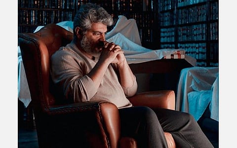 'வலிமை' ஃபர்ஸ்ட் லுக்: படக்குழு ஆலோசனை