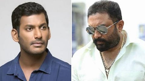 விஷாலுக்கு வில்லனாக பாபுராஜ் ஒப்பந்தம்