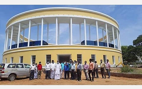 14 ஆண்டுகளாகக் கட்டுமானப் பணி; காமராஜர் மணி மண்டபம் விரைவில் திறக்கப்படும்: புதுச்சேரி முதல்வர் ரங்கசாமி தகவல்