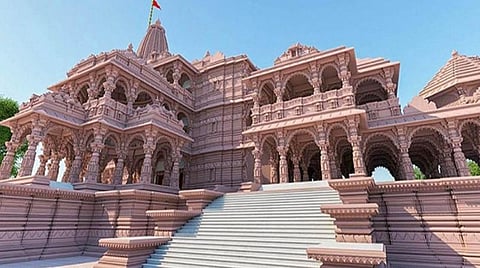 2024 மக்களவைத் தேர்தலுக்கு முன்பாக கர்ப்பக்கிரகத்தில் ராமர் சிலை பிரதிஷ்டை செய்ய முடிவு