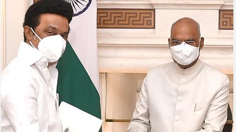 எழுவர் விடுதலை, நீட் தேர்வு குறித்து குடியரசுத் தலைவரிடம் பேசவில்லை: முதல்வர் ஸ்டாலின் பேட்டி