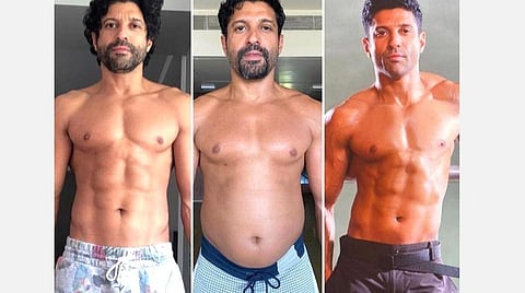 18 மாத கால கடும் உழைப்பு: வைரலாகும் ஃபர்ஹான் அக்தரின் புகைப்படங்கள்