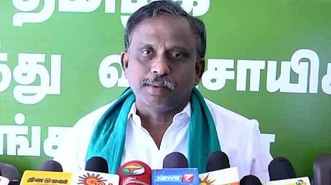 மேகேதாட்டு அணை கட்ட அனுமதியளித்த பிரதமரை கண்டித்துதான் பாஜகவினர் ஆர்ப்பாட்டம் நடத்த வேண்டும்: விவசாயிகள் சங்க நிர்வாகி பி.ஆர்.பாண்டியன் கருத்து