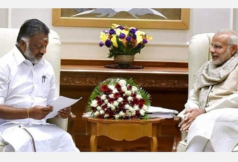 ஓபிஎஸ் - பிரதமர் மோடி: கோப்புப்படம்