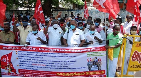 கரோனாவால் மாட்டுவண்டி மணல் குவாரிகளைத் திறக்காமல் இருப்பதா?- தொழிலாளர்கள் வேதனை