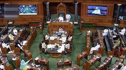 78% அலுவல் நேரம் வீண்; மக்களவை காலவரையின்றி ஒத்திவைப்பு: எதிர்க்கட்சிகள் எதிர்ப்பு 