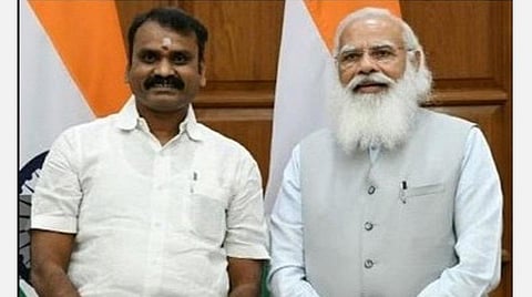 பாரதியாரின் கனவை நிறைவேற்றும் பிரதமர் மோடி: மத்திய இணை அமைச்சர் எல்.முருகன் புகழாரம்