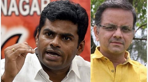 கே.டி.ராகவன் விவகாரத்தில் விசாரணைக் குழு; மதனுக்கு உள்நோக்கம்: அண்ணாமலை 