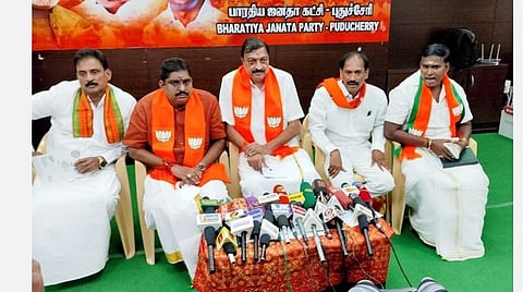 புதுச்சேரி ராஜ்யசபா சீட் யாருக்கு?- நிர்மல்குமார் சுரானா விளக்கம்