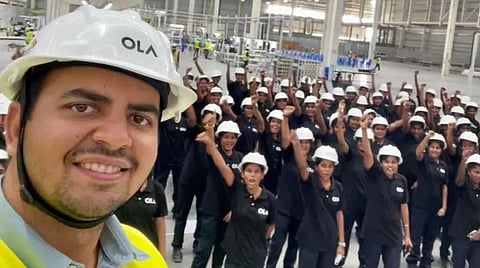 10 ஆயிரம் பெண்களுக்கு வேலைவாய்ப்பு; ஓலா எலக்ட்ரிக் தொழிற்சாலை பெண்களால் மட்டுமே நடத்தப்படும்: சிஇஓ பாவிஷ் அகர்வால் அறிவிப்பு
