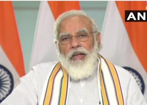 ‘‘உலக அரங்கில்  வலுவான அடையாளத்தை உருவாக்கும் இந்தி’’- பிரதமர் மோடி பாராட்டு