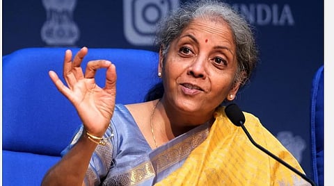 மத்திய நிதி அமைச்சர் நிர்மலா சீதாராமன் :கோப்புப்படம்