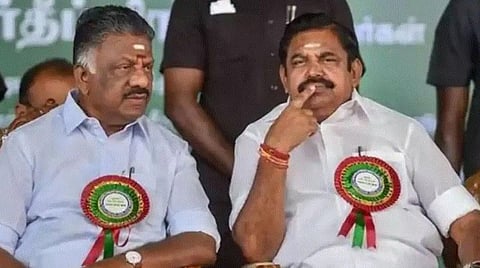 ''உள்ளாட்சித் தேர்தலில் வெற்றிபெறவே கே.சி.வீரமணி வீட்டில் சோதனை; மனப்பால் குடிக்காதீர்கள்'': ஓபிஎஸ்- ஈபிஎஸ் கண்டனம்