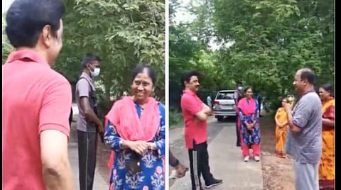 எப்போதும் எப்படி இளமையாகவே இருக்கிறீர்கள்?- நடைப்பயிற்சி மேற்கொண்ட முதல்வரிடம் பெண் கேள்வி