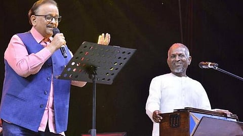 என்னுடைய ஒவ்வொரு மேடையிலும் எஸ்பிபியும் இருக்கிறார்: இளையராஜா உருக்கம்