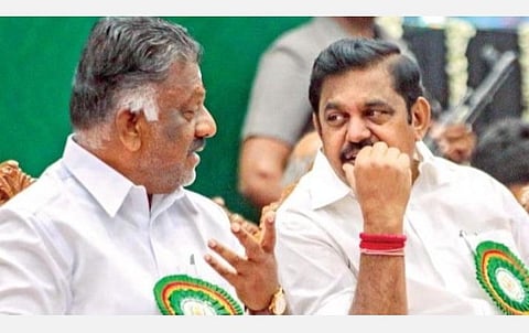 அண்ணாவுக்கு பிறகு கருணாநிதியை முதல்வராக்கிய எம்ஜிஆரை நம்பிக்கை துரோகி என்று கூறுவதா?- துரைமுருகனுக்கு ஓபிஎஸ், பழனிசாமி கண்டனம்
