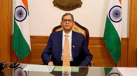 உச்ச நீதிமன்ற தலைமை நீதிபதி என்.வி. ரமணா | கோப்புப்படம்