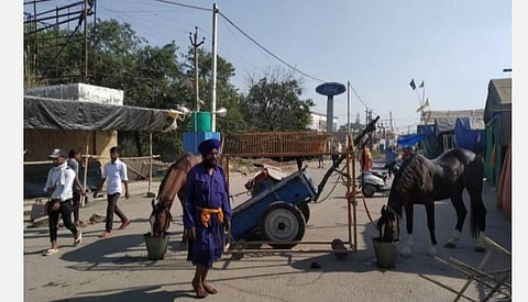 இளைஞரின் சடலம் தொங்கவிடப்பட்ட இடம்