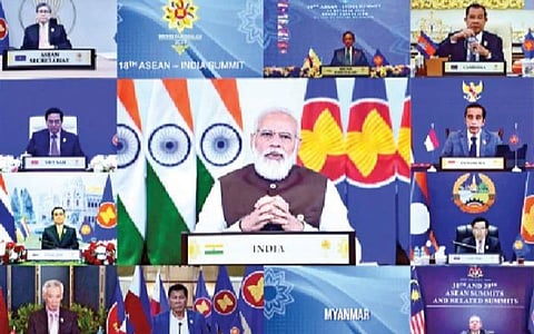 ஆசியான் கூட்டமைப்பின் ஒற்றுமைக்கு அதிக முக்கியத்துவம் அளிக்கும் இந்தியா: உச்சி மாநாட்டில் பிரதமர் நரேந்திர மோடி தகவல்