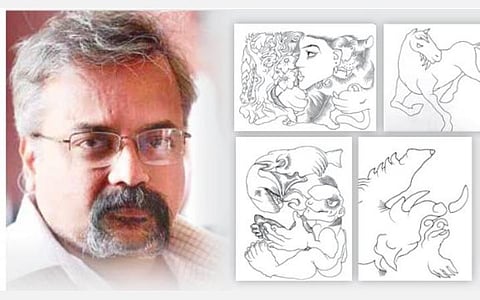 பெண்மையும் இயற்கையும் இணையும் கோடுகள்